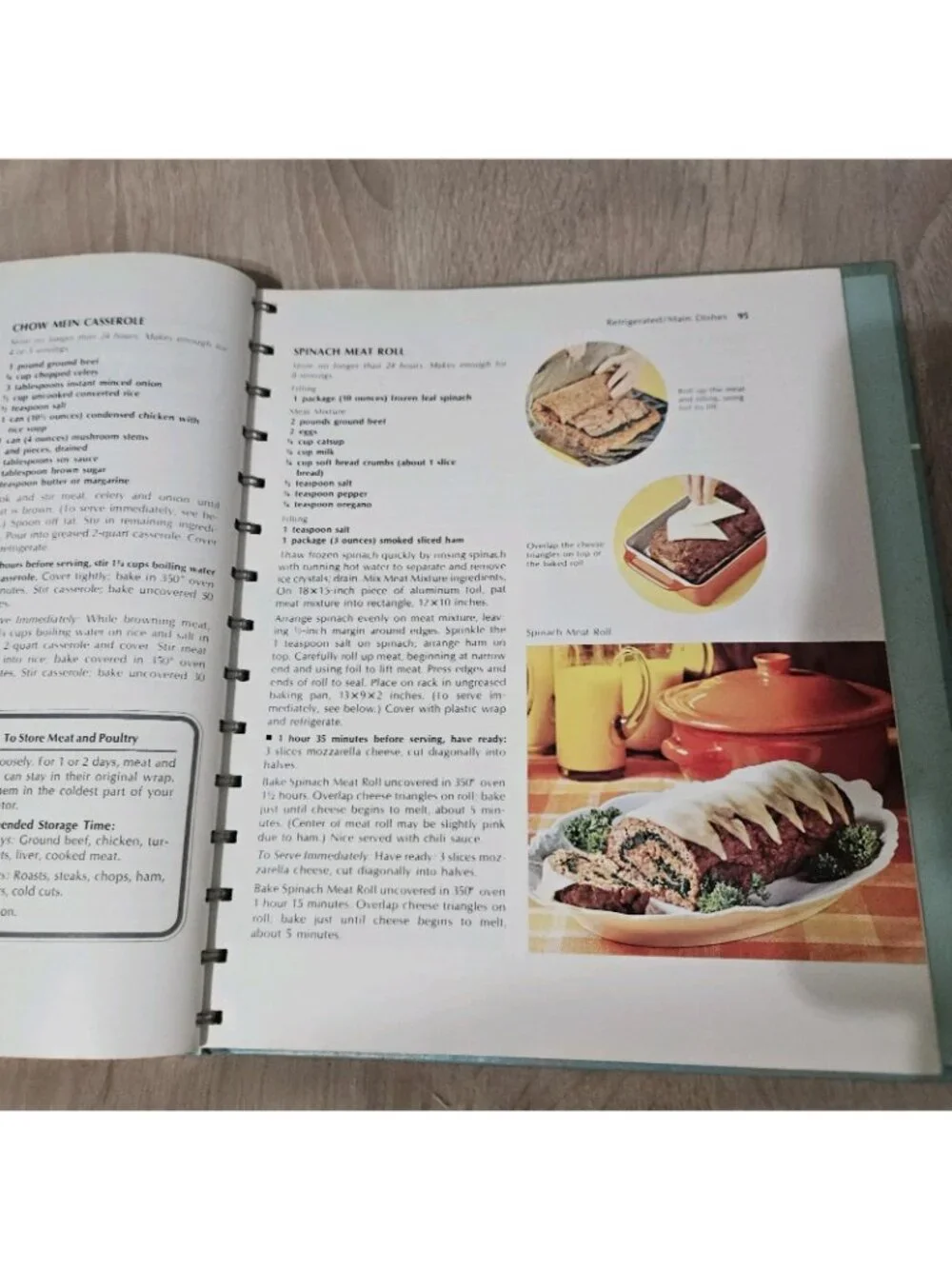 Vintage Betty Crocker Spiral Cookbook - Do-Ahead (From Freezer and Refrigerator)